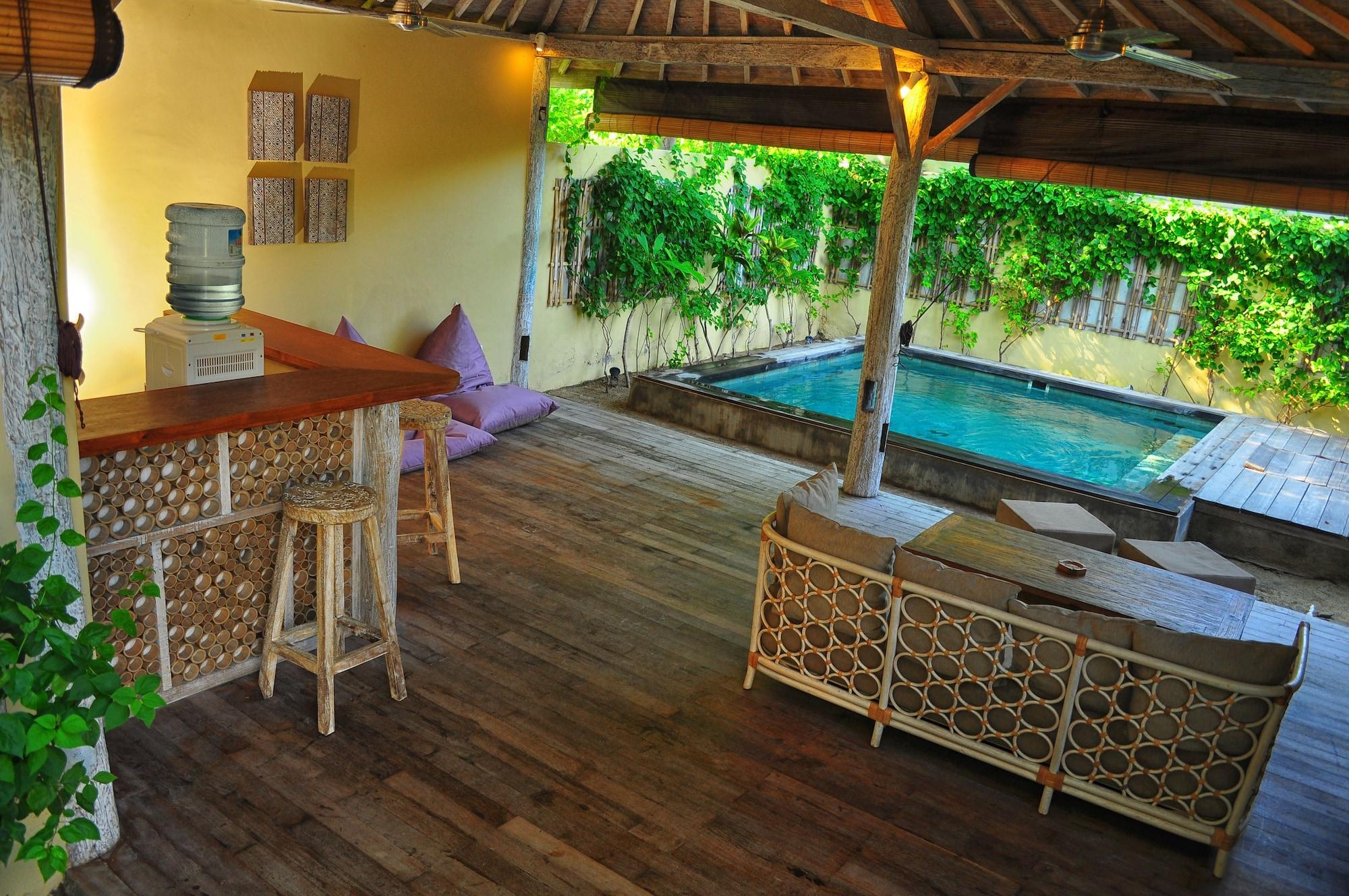 Les Villas Ottalia Yoga & Diving, Gili Meno Eksteriør billede
