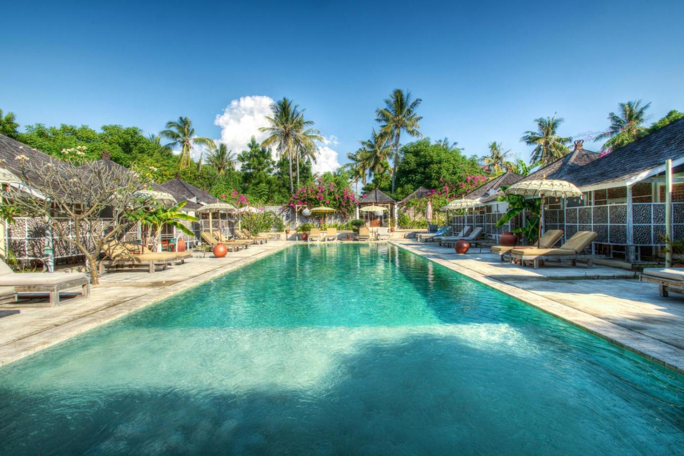 Les Villas Ottalia Yoga & Diving, Gili Meno Eksteriør billede