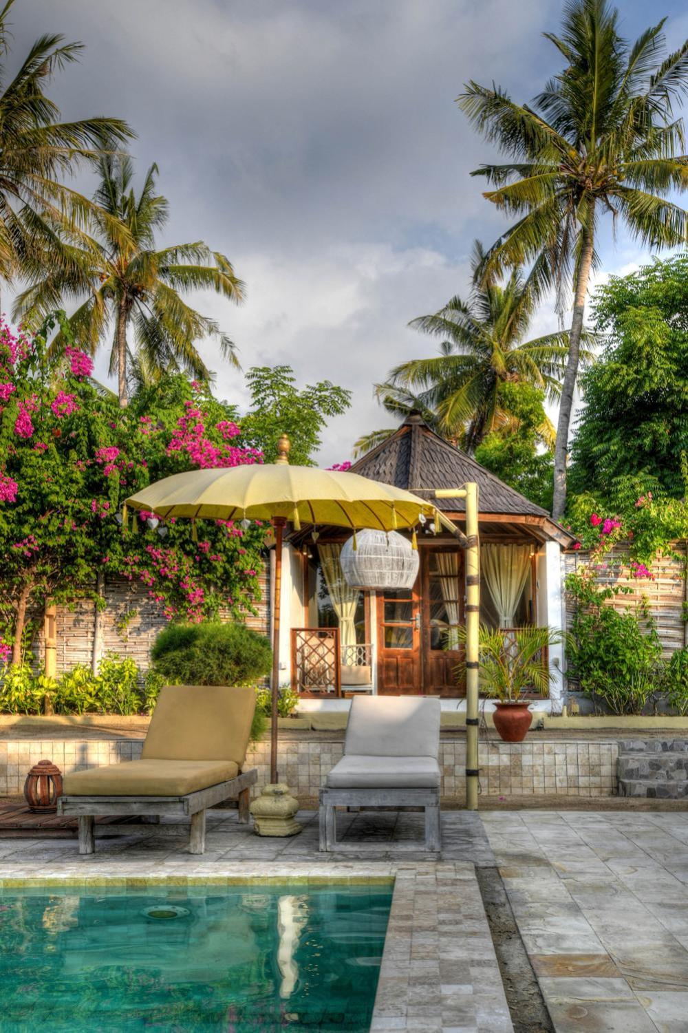 Les Villas Ottalia Yoga & Diving, Gili Meno Eksteriør billede