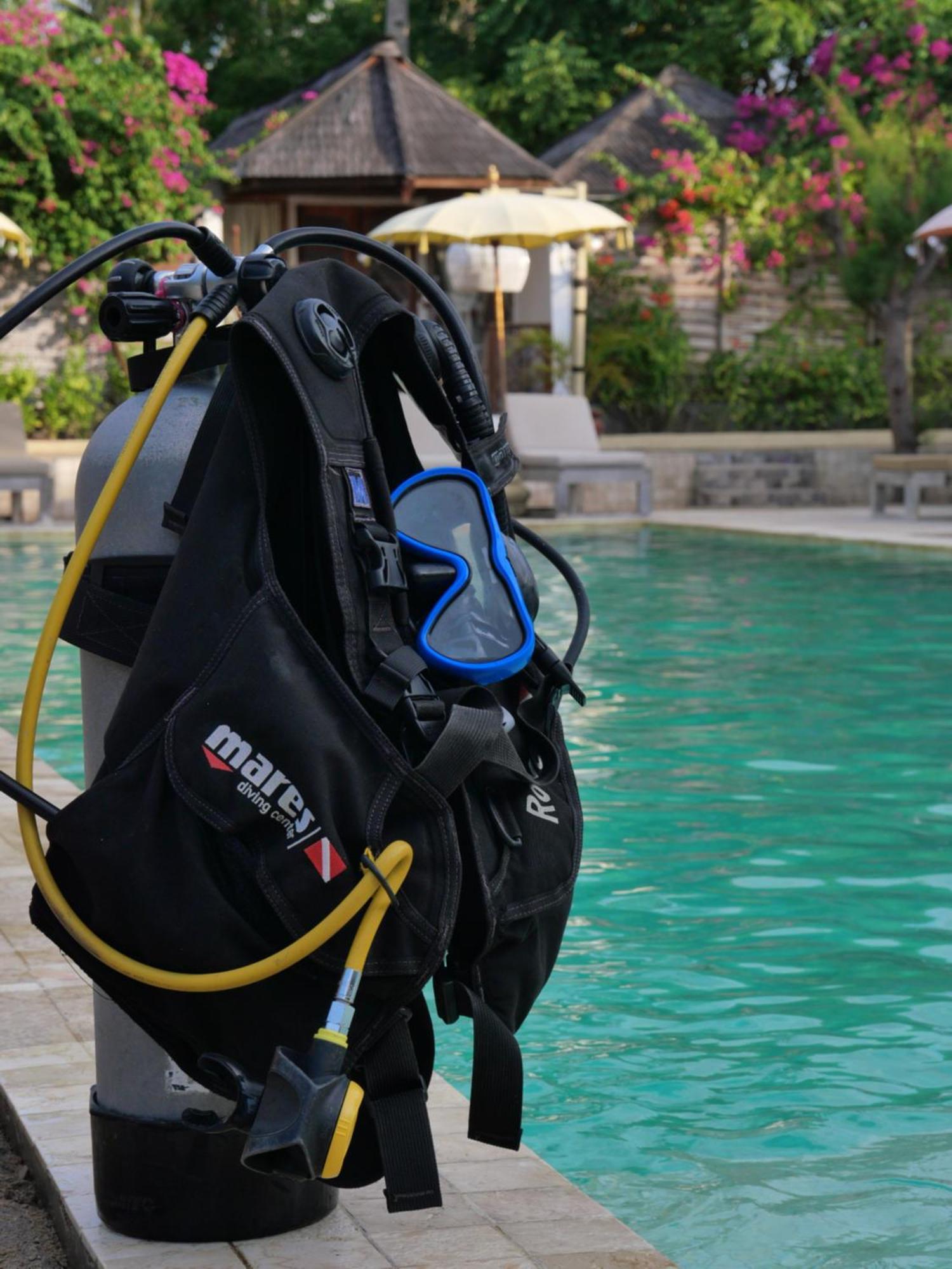 Les Villas Ottalia Yoga & Diving, Gili Meno Eksteriør billede